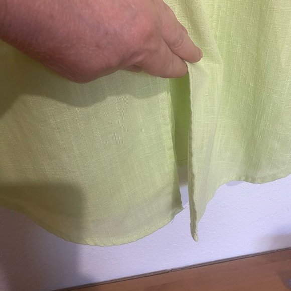 VICI Collection Cotton Linen
Button Up Shirt. - Picture 6 of 8